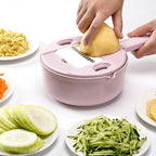 Multifunctional Vegetable Grater with Sieve – 3-in-1 Kitchen Grater for Vegetables & Fruits | Practical Kitchen Helper with Collection Tray