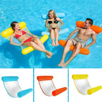 Water hammock - Floating relaxation - Inflatable comfort - Ideal for the pool and the beach