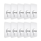 Non-perforating, non-marking screw stickers, 10 pieces