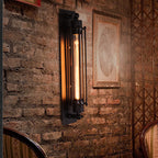 Wall light vintage industrial iron sconce
