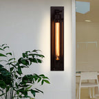 Wall light vintage industrial iron sconce