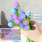 Color-changing tulip ballpoint pens(set of 6)