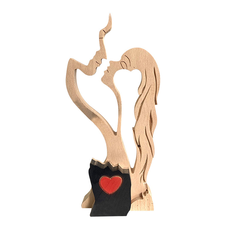 Love Eternal Wooden Decoration Ornaments