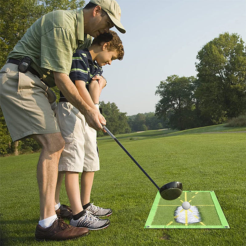 Golf Training Mat for Swing Detection Hitting