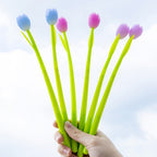 Color changing tulip ballpoint pens