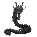 3D-printed posable dragon