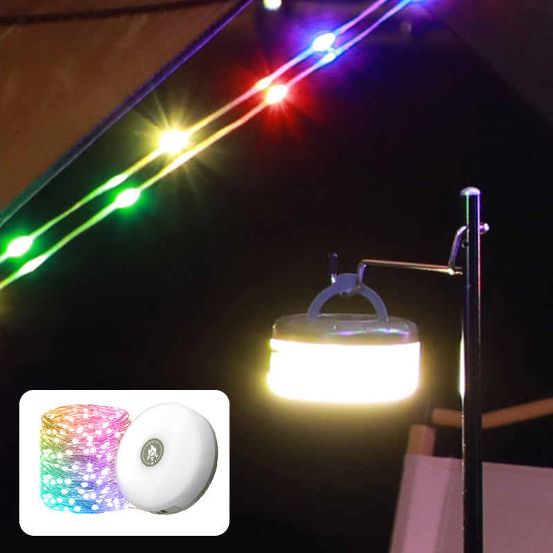Outdoor Waterproof Portable Collapsible String Lights