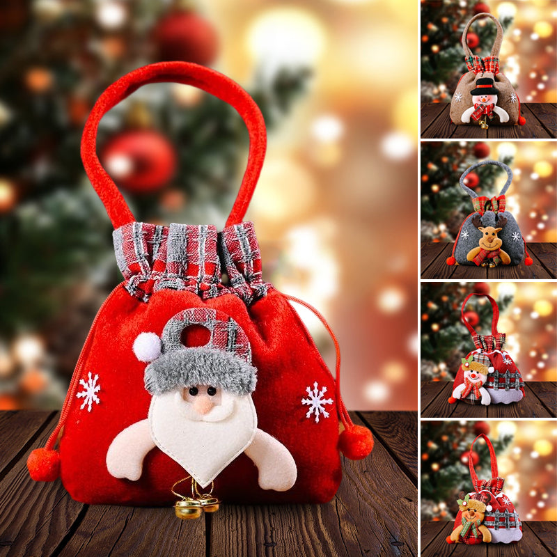 Christmas gift doll bag