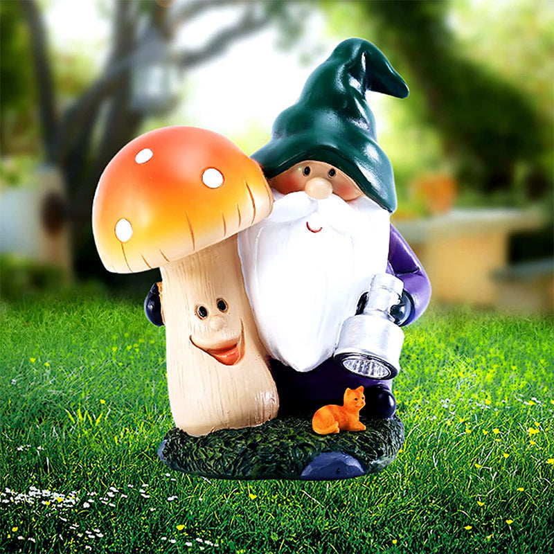 Solar-Mushroom-Dwarf-Light