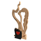 Love Eternal Wooden Decoration Ornaments