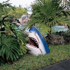 Garden Art Shark Figure Decoration