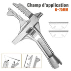 Multifunctional bathroom key tool