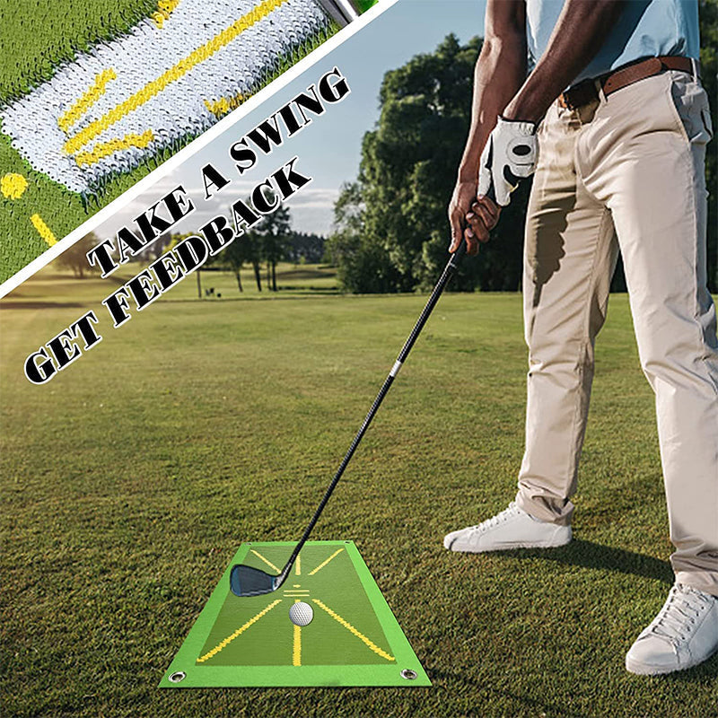 Golf Training Mat for Swing Detection Hitting