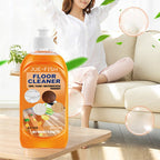 High-performance decontamination floor cleaner