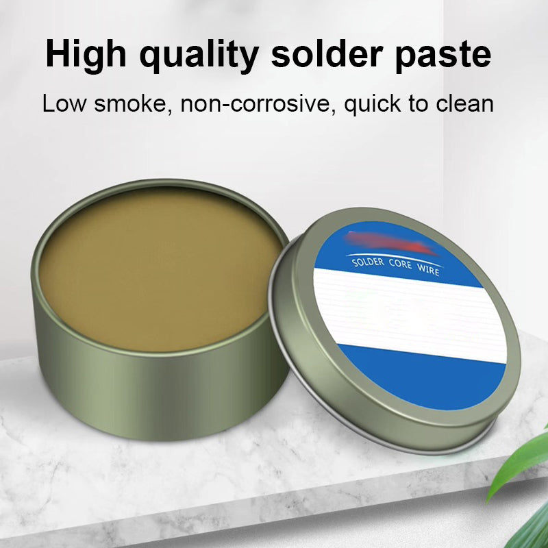 Lead-free low-viscosity paste