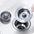 Kitchen sink odor filter