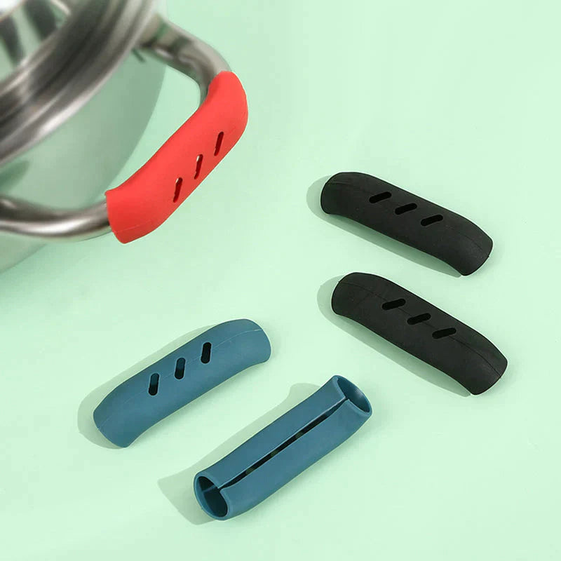 Silicone Anti-Scald Pot Cover Handle