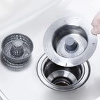 Kitchen sink odor filter