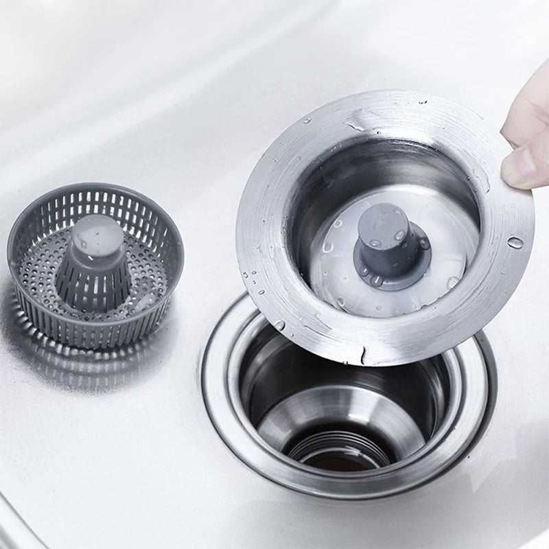 Kitchen sink odor filter