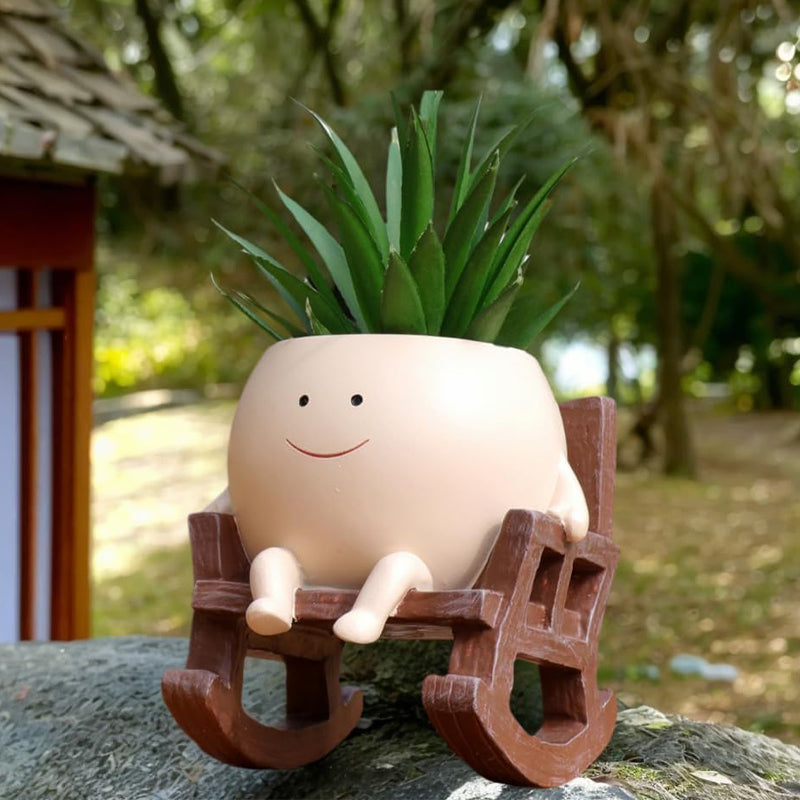 Smiley Face Plant Pot