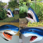 Garden Art Shark Figure Decoration