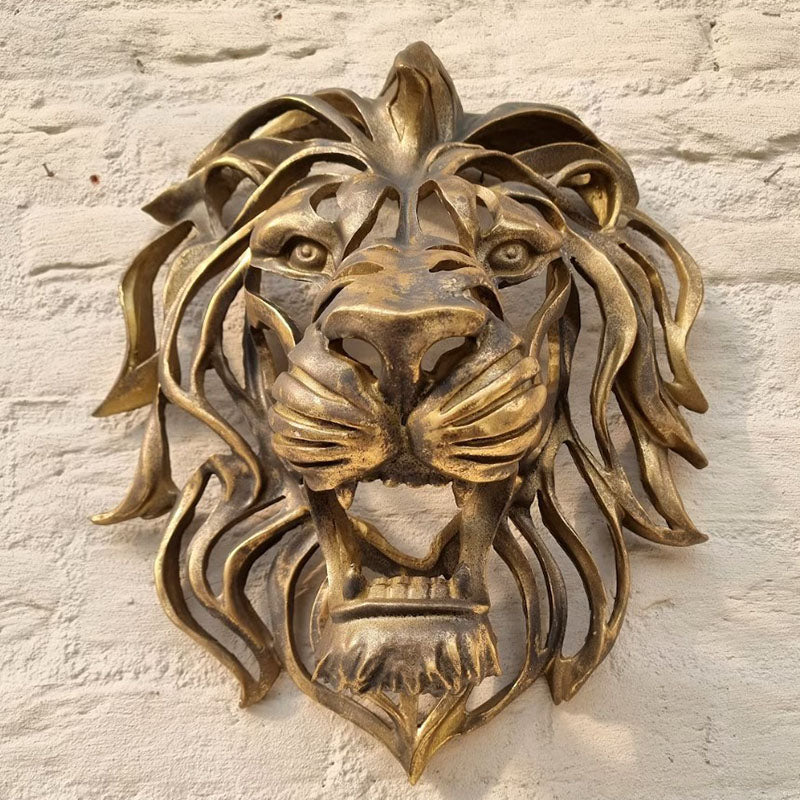 Lion Head Wall Art