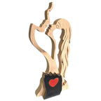 Love Eternal Wooden Decoration Ornaments