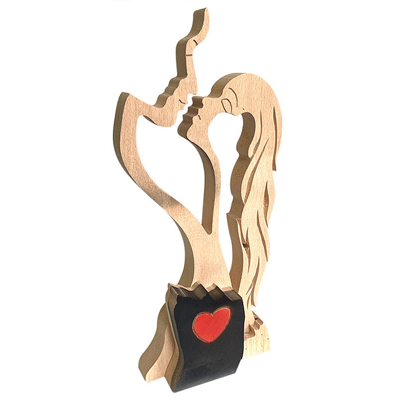 Love Eternal Wooden Decoration Ornaments