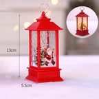 LED Lighted Spinning Christmas Lantern