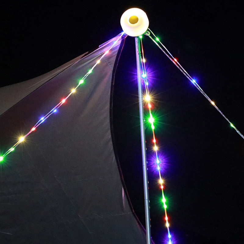 Outdoor Waterproof Portable Collapsible String Lights