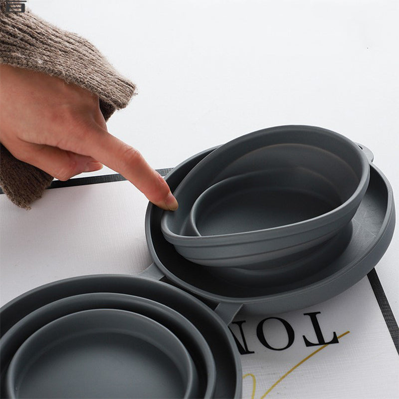 Travel Dog Dinner Set