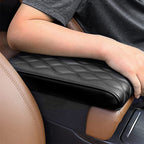 Armrest box made of memory foam for vehicles