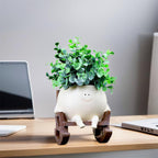 Smiley Face Plant Pot