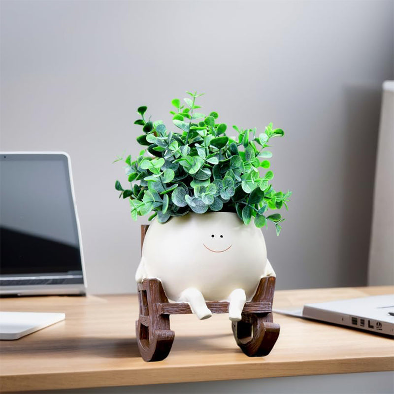 Smiley Face Plant Pot