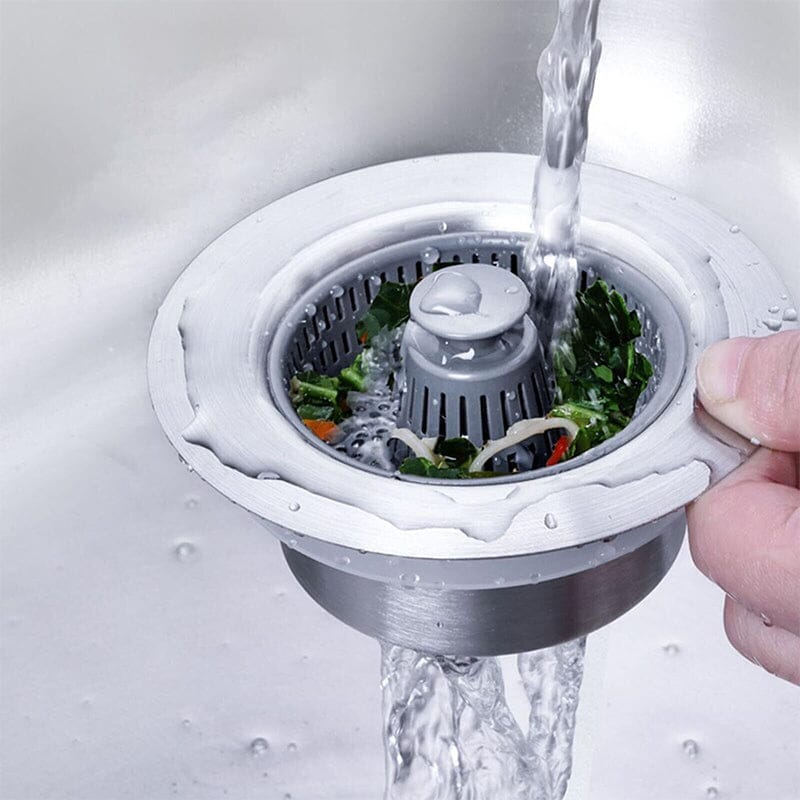 Kitchen sink odor filter