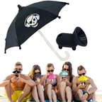Cute phone holder with sunshade