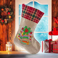 5D Diamond Painting Xmas Rhinestone Socks Embroidery Mosaic Gift Bag