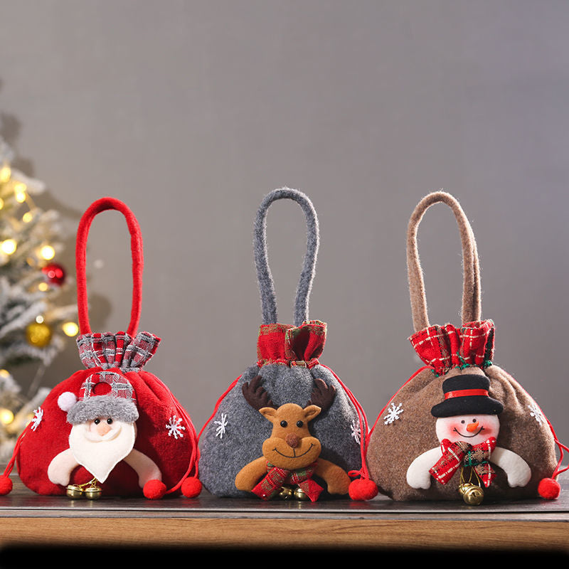 Christmas gift doll bag
