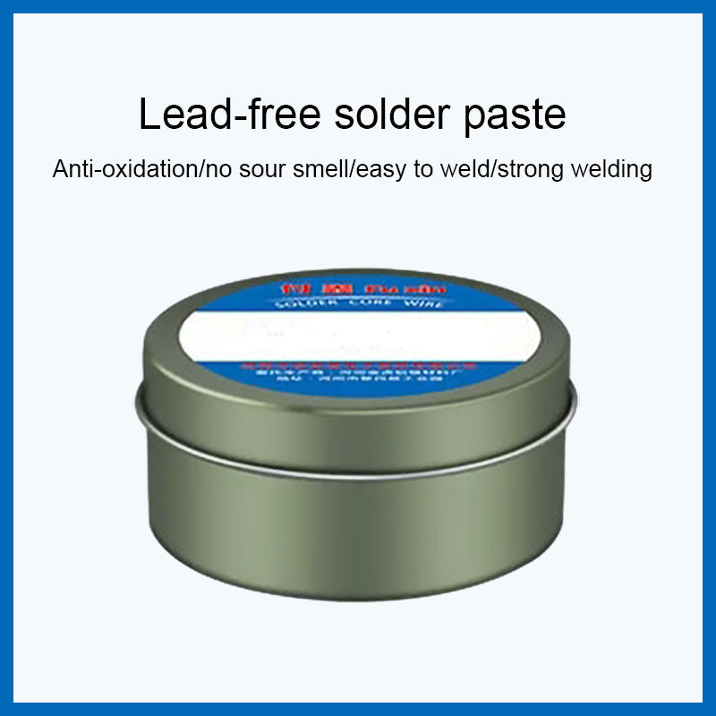 Lead-free low-viscosity paste