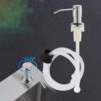 Kitchen sink soap dispenser