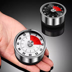Stainless Steel Kitchen Clock