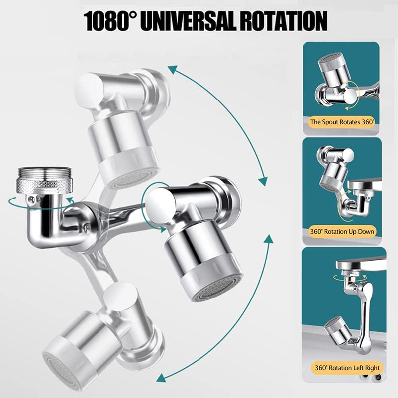 Universal 1080° Rotate Faucet Extender