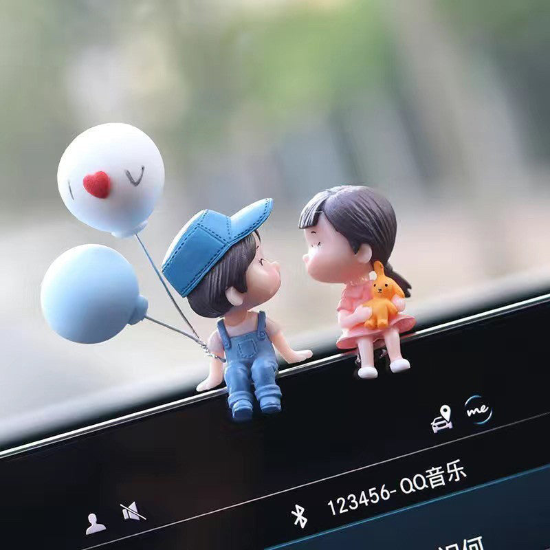 Cute Pair Car Ornament