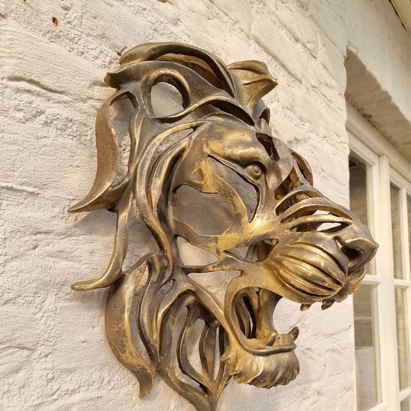Lion Head Wall Art