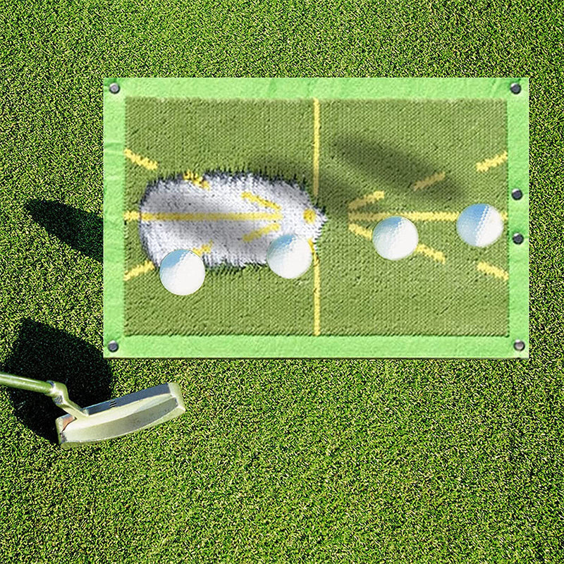 Golf Training Mat for Swing Detection Hitting