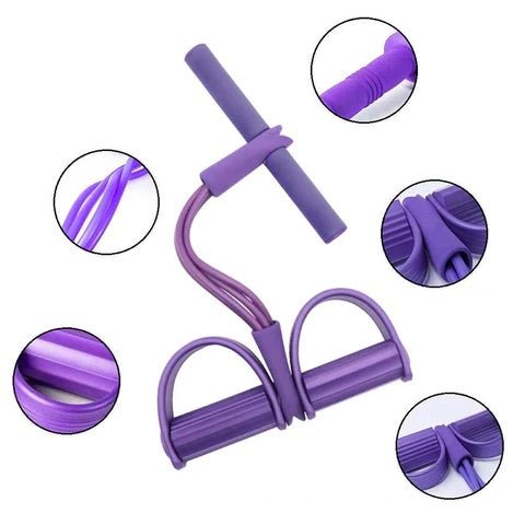 Elastic pedal exerciser - Versatile strength - Effective training!