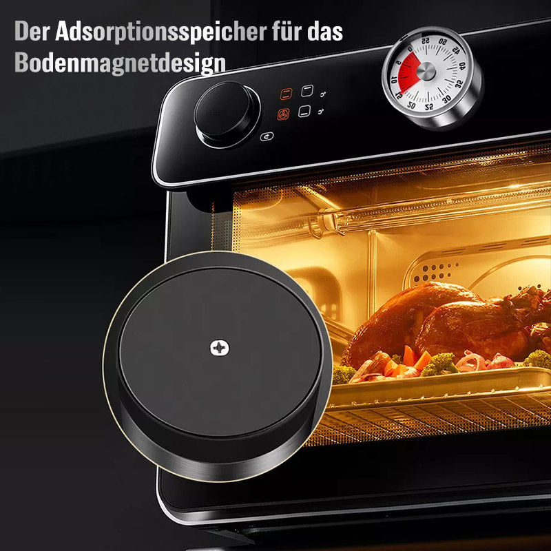 Stainless Steel Kitchen Clock