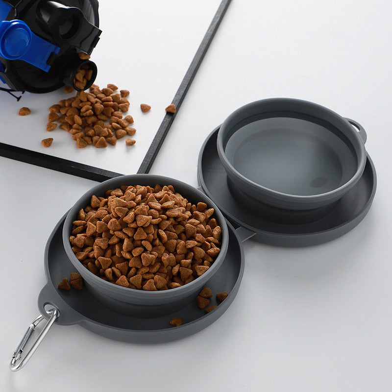 Pawfun Travel Dog Dinner Set