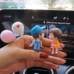 Cute Pair Car Ornament