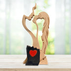 Love Eternal Wooden Decoration Ornaments